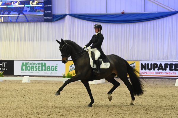 Sadie Smith’s wins inter I gold at 2024 Wintry weather Dressage Championships