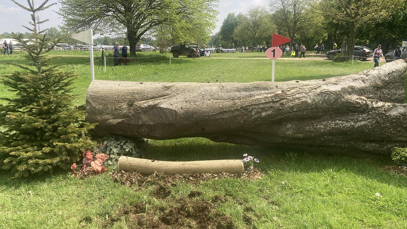 BE100 grassroots championships cross-country course fence 1