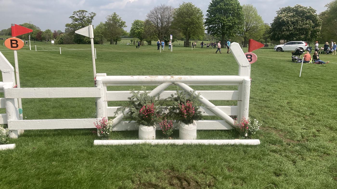 BE100 grassroots championships cross-country course 2024 fence 11b