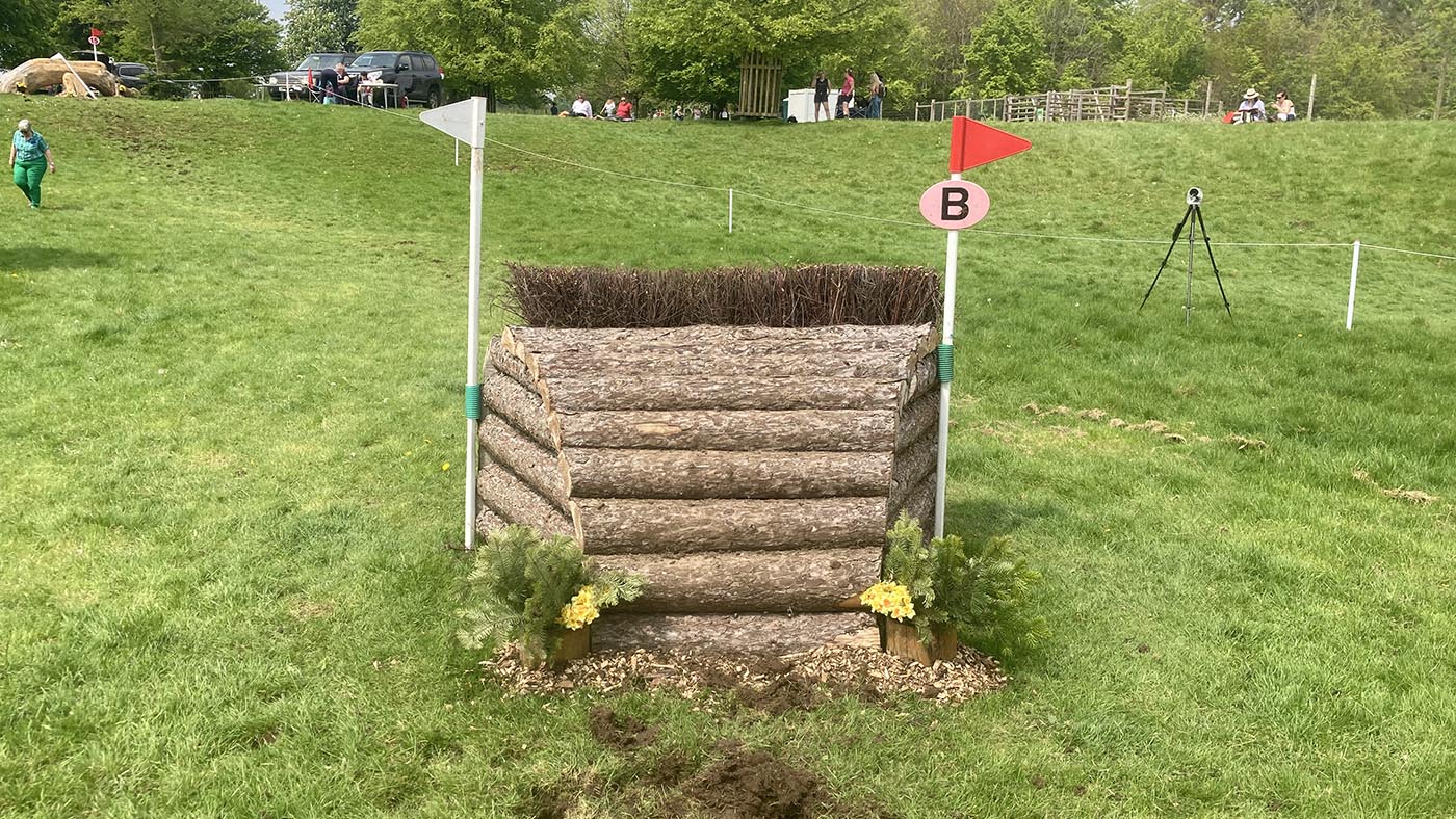 BE100 grassroots championships cross-country course fence 14b