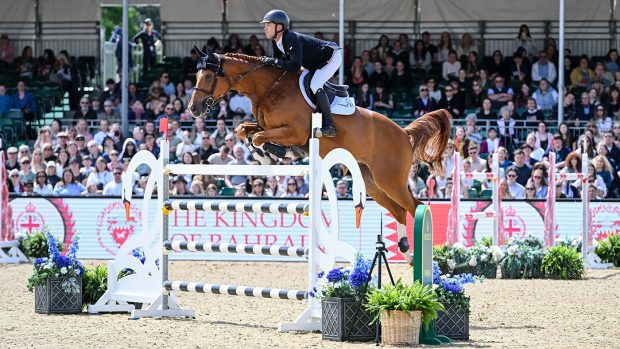 Kent Farrington and Landon win the Kingdom of Bahrain Stakes for the King's Cup at Royal Windsor Horse Show 2024