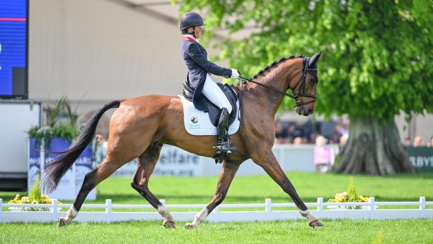 Ros Canter and Izilot DHI take the lead in the Badminton horse trials dressage