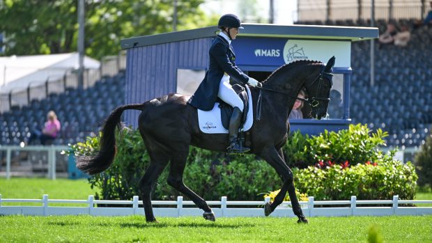 Badminton Horse Trials dressage – Tiana Coudray and Cancaras Girl