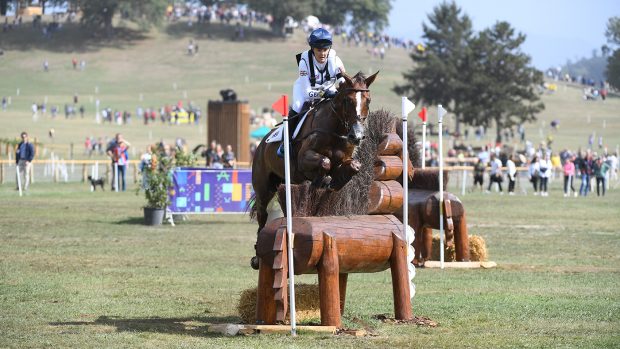 Olympic eventing British riders: Yasmin Ingham and Banzai Du Loir