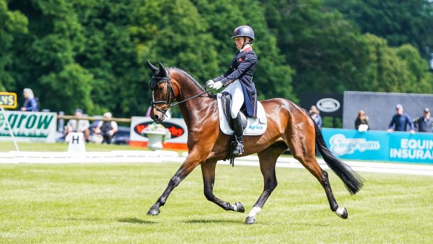 Bramham Horse Trials dressage – Ros Canter and MHS Seventeen