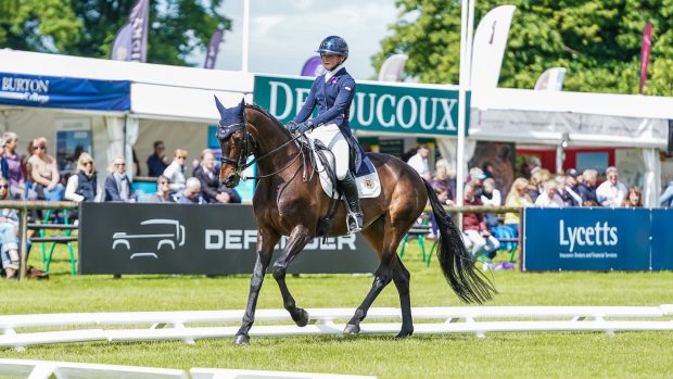 Bramham Horse Trials dressage – Molly Evans and Wellan Graffiti