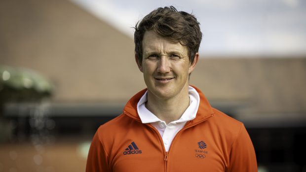 Tom McEwen in his Paris Olympics team kit