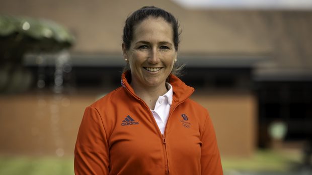 Laura Collett in her Paris Olympics kit