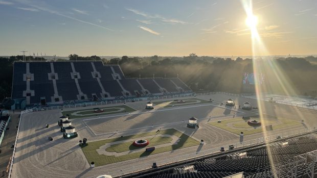 How to watch Paralympics dressage –The Olympic dressage arena at Paris 2024 Games in Versailles