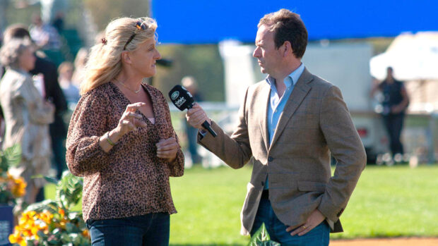 Burghley Horse Trials commentators: Nick Luck and Tina Cook are on the team once again
