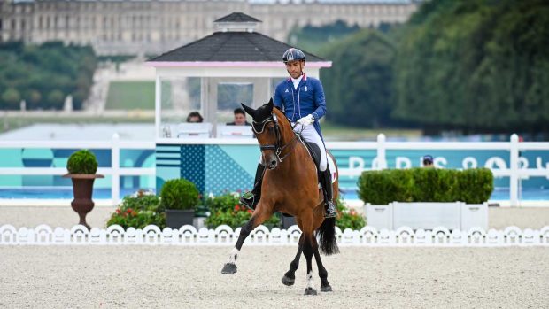 Olympic dressage: Alexandre Ayache riding Jolene for France