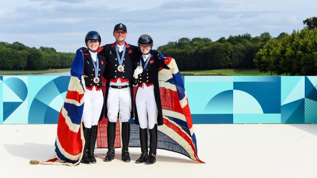 Olympic team dressage results – British team