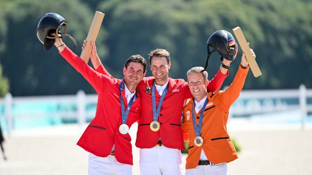 Olympic champion topped in epic person showjumping ultimate