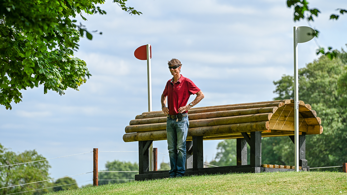 Burghley Horse Trials Trout Hatchery (fence 10ab)