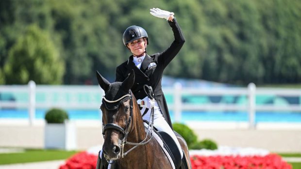 Olympic dressage freestyle medal: gold for Jessica von Bredow-Werndl