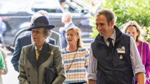 Princess Anne and RDA CEO Michael Bishop