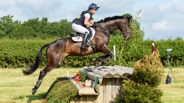 Cycling for Saffron will raise money for injured event rider Saffron Cresswell, pictured competing at Aston-le-Walls