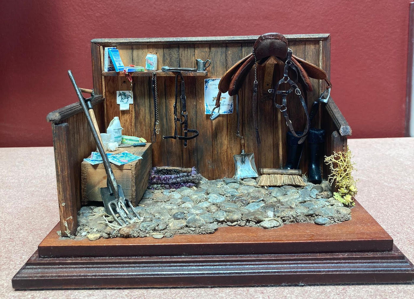 ‘Superb’: tiny tackroom takes the degree at Royal Academy of Arts