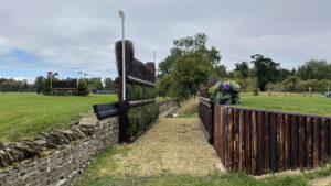 Burghley Horse Trials cross-country course fence 20