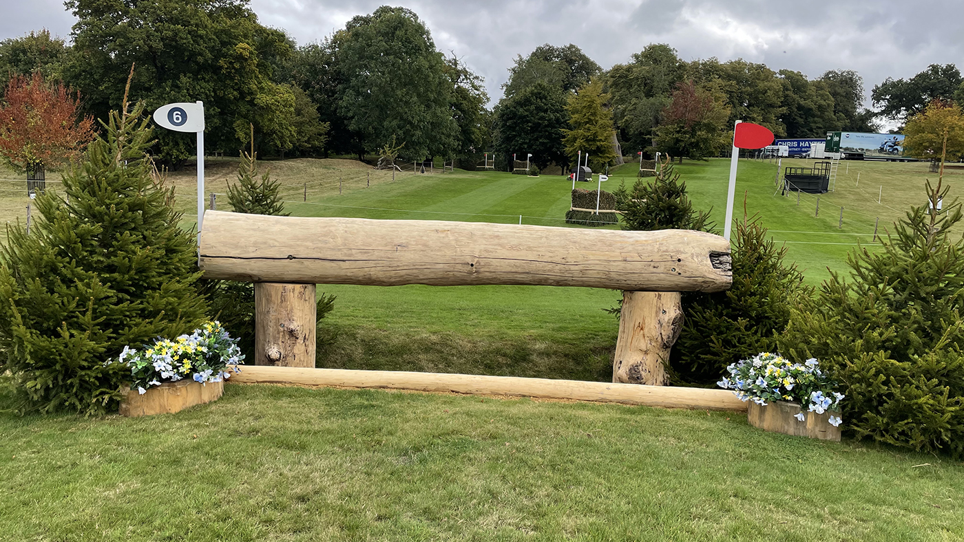 Burghley Horse Trials cross-country course fence 6