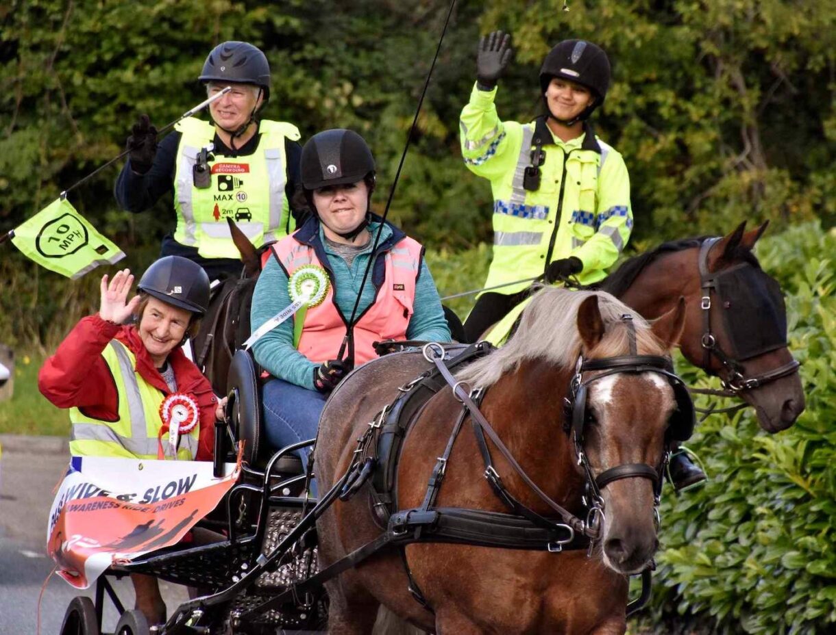 Award and awareness rides the fight to keep horses and riders safe on
