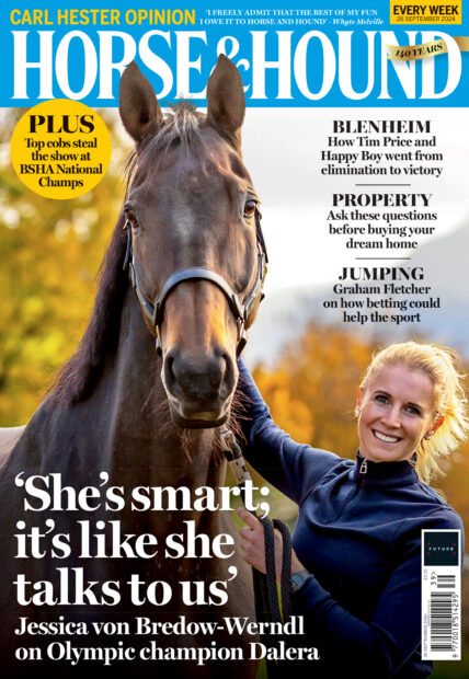 Olympic champions Jessica von Bredow-Werndl and TSF Dalera BB pictured at home.