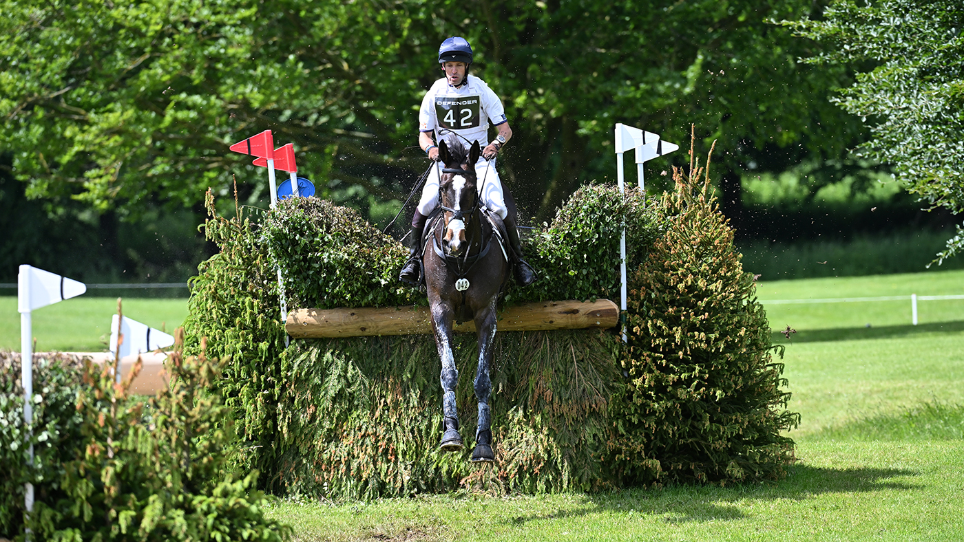Harry Meade talks about his three Burghley Horse Trials rides