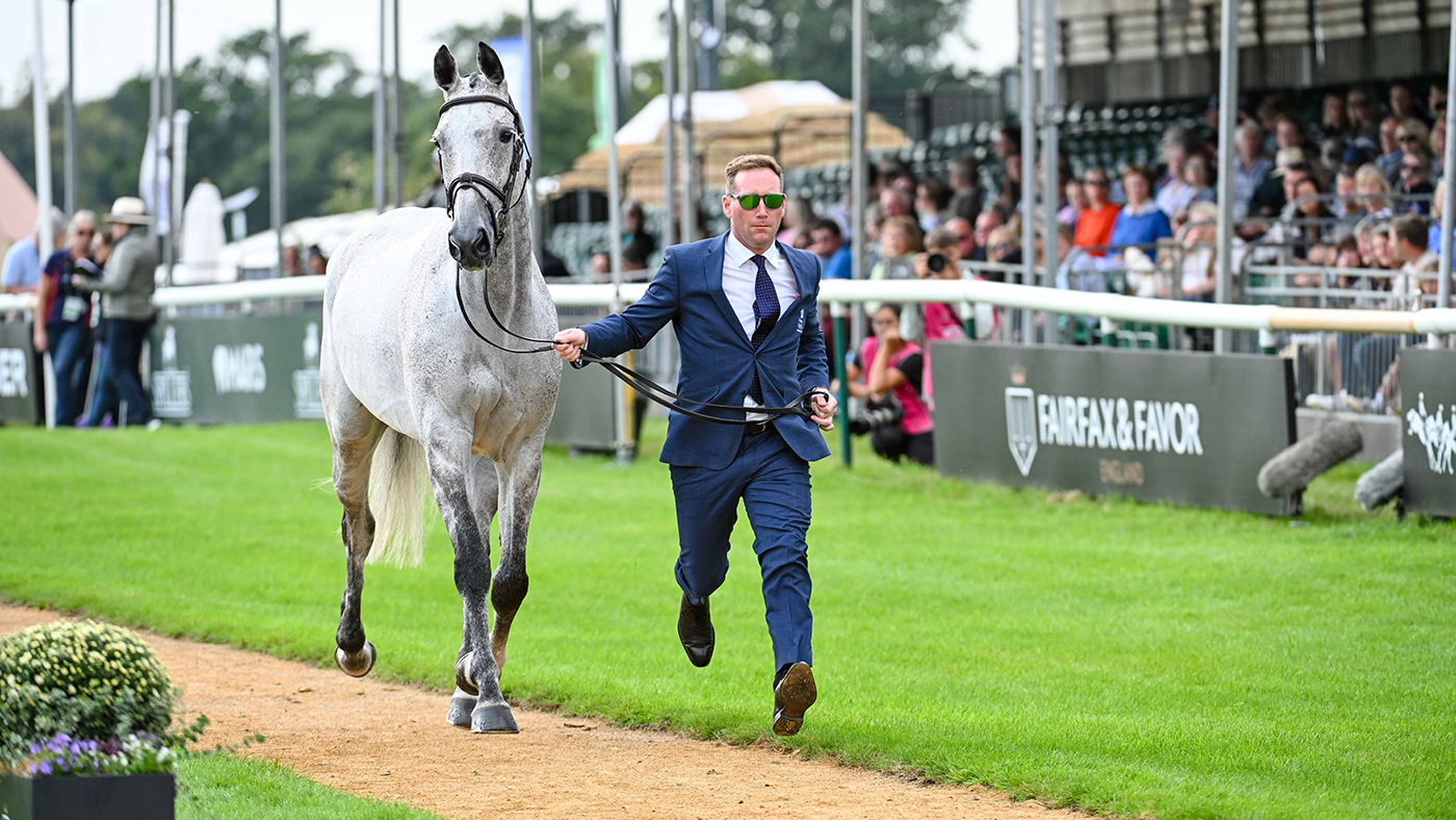 Oliver Townend strikes into Burghley Horse Trials dressage 3rd position