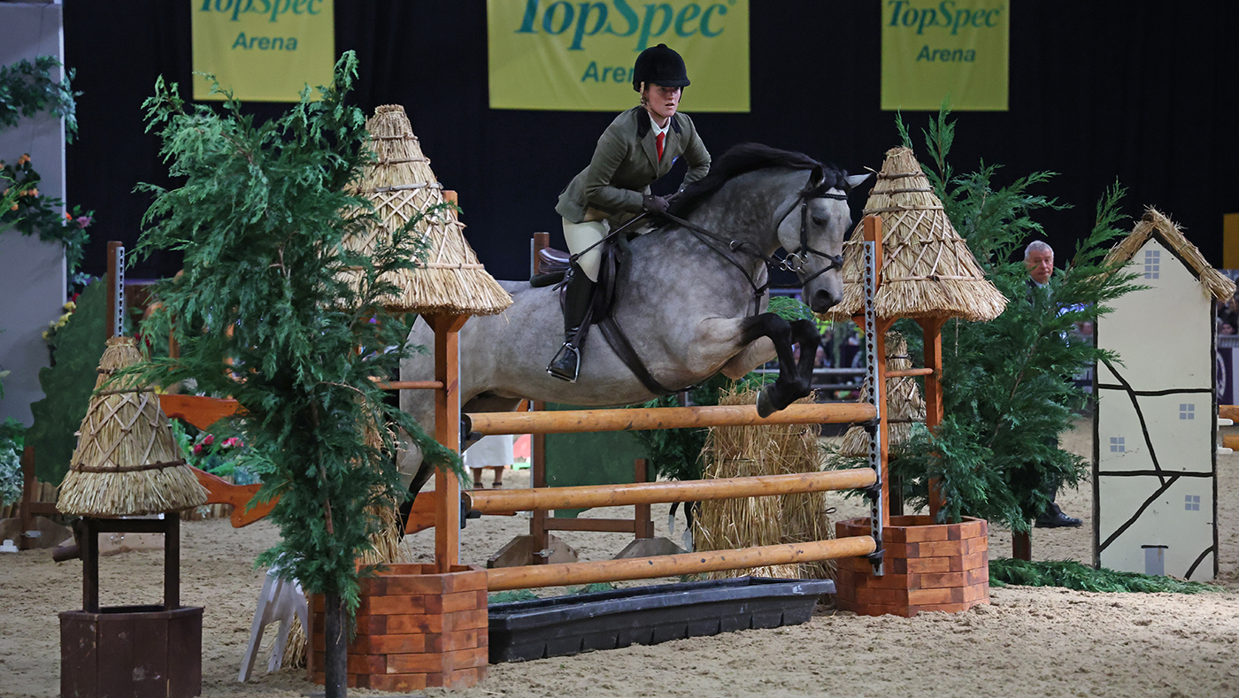 2024 HOYS 143cm M&M working hunter winner Horse & Hound