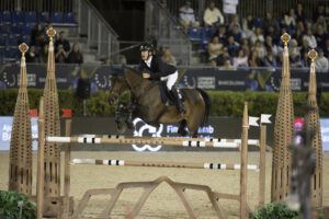 Irish showjumper Mikey Pender wins the CSIO Barcelona grand prix with HHS Calais.