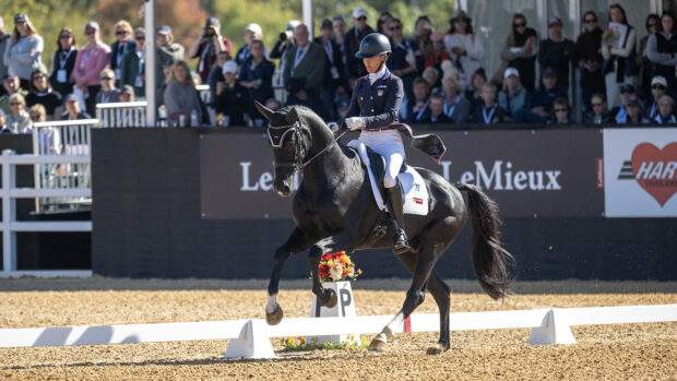Maryland 5 Star dressage – Tamie Smith and Mai Baum