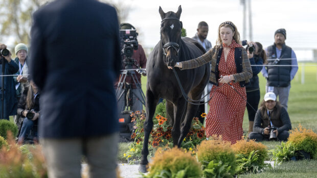 Maryland 5 Star first trot-up: Grace Taylor and Game Changer