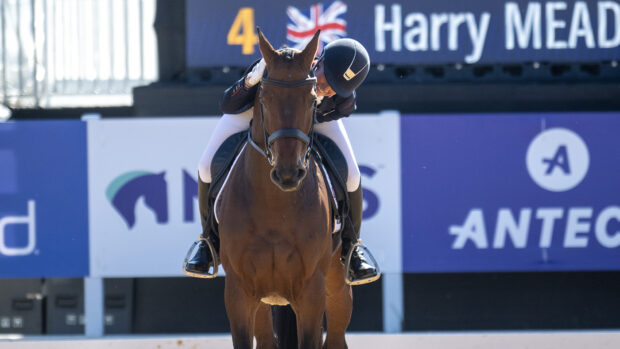 Maryland 5 Star dressage – Bubby Upton and Cola