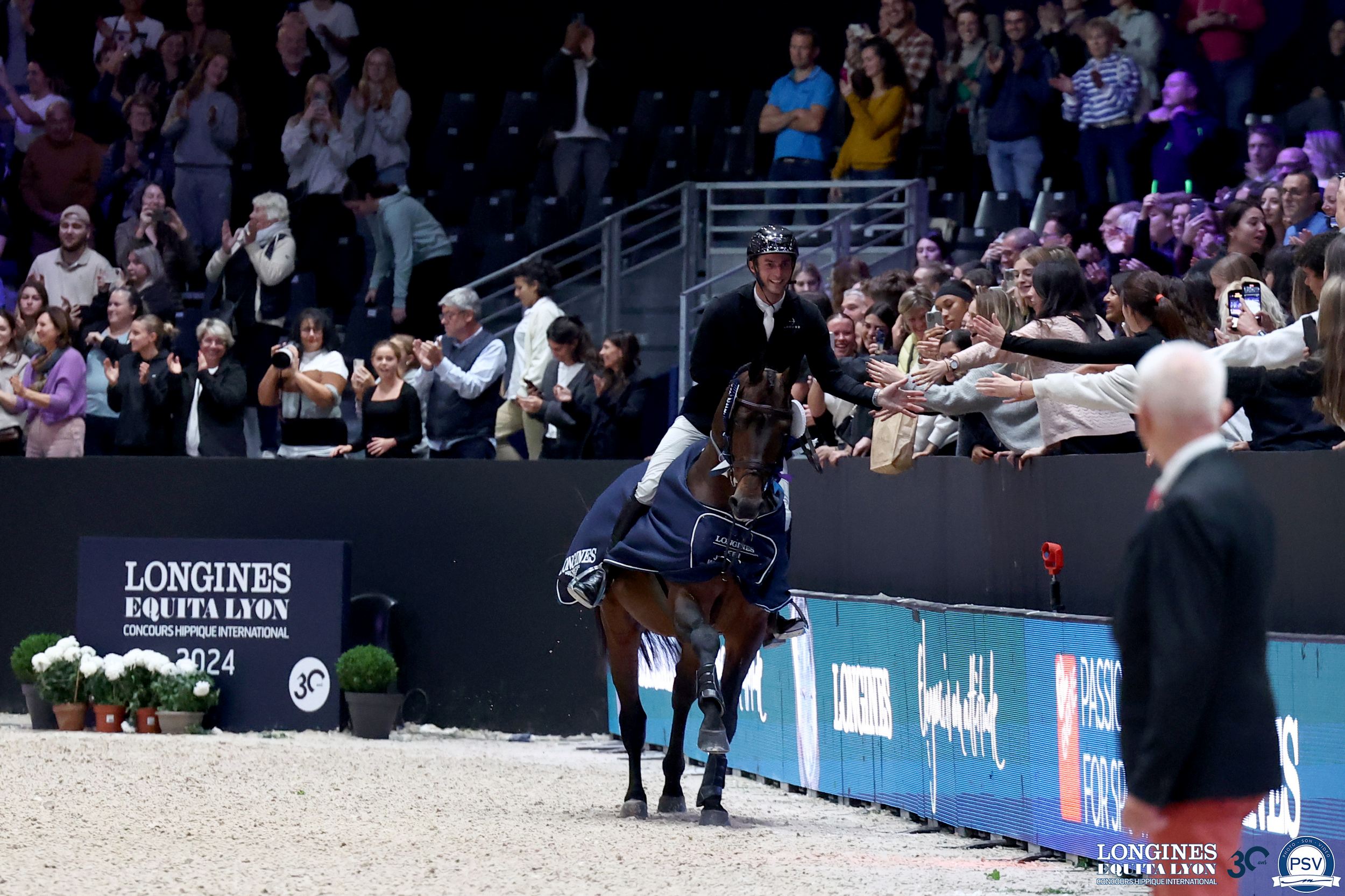 In showjumping news, Richard Vogel celebrates World Cup success with United Touch S