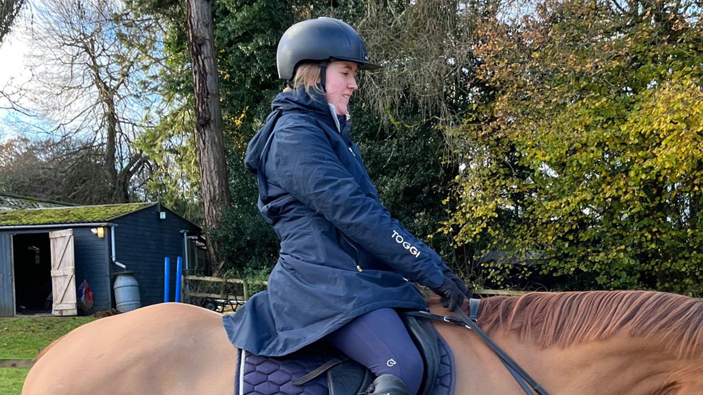 Toggi Griffiths coat when riding