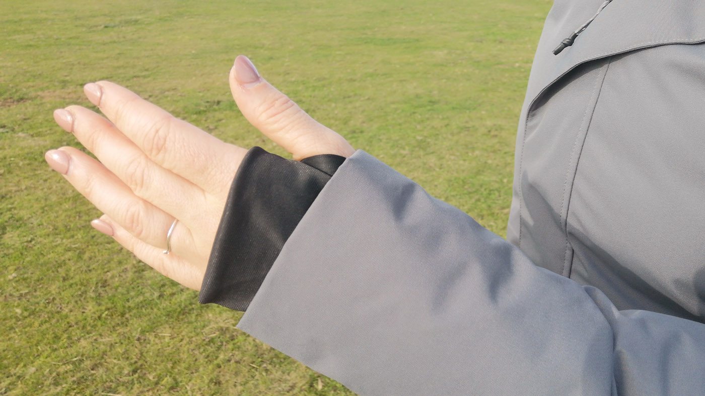 Equetech Stratus cuff detail