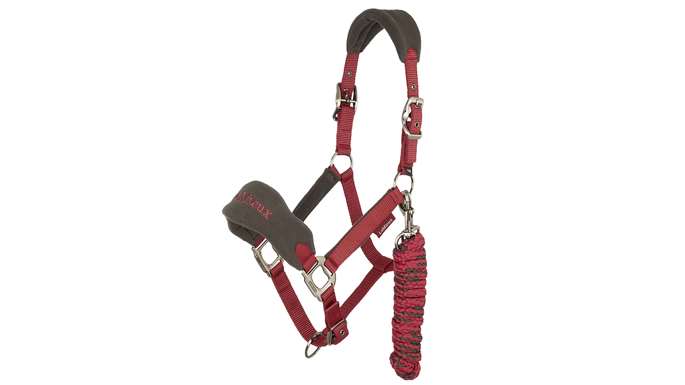 LeMieux Vogue Headcollar and Lead Rope Set - ember