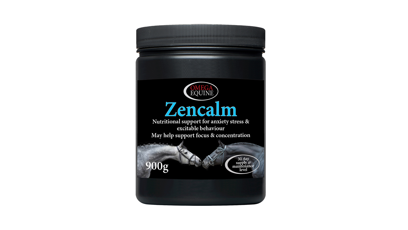 Omega Zencalm horse supplement