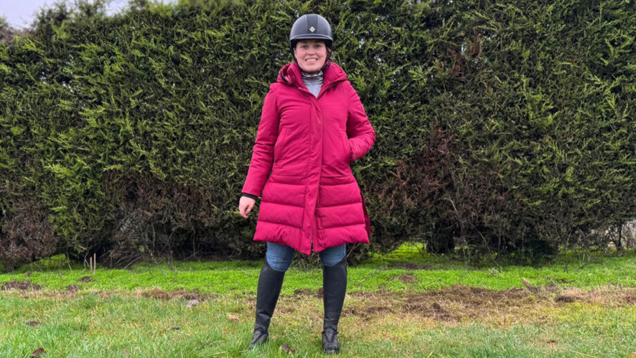 Pikeur Renee Rain Coat front on standing
