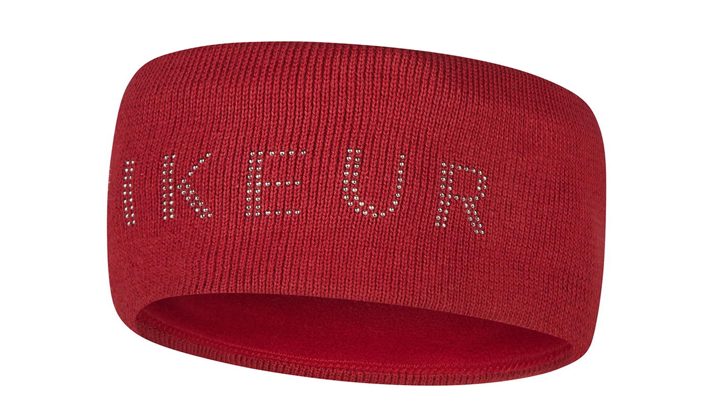 Pikeur Sports Studs Ladies Headband - Rumba Red