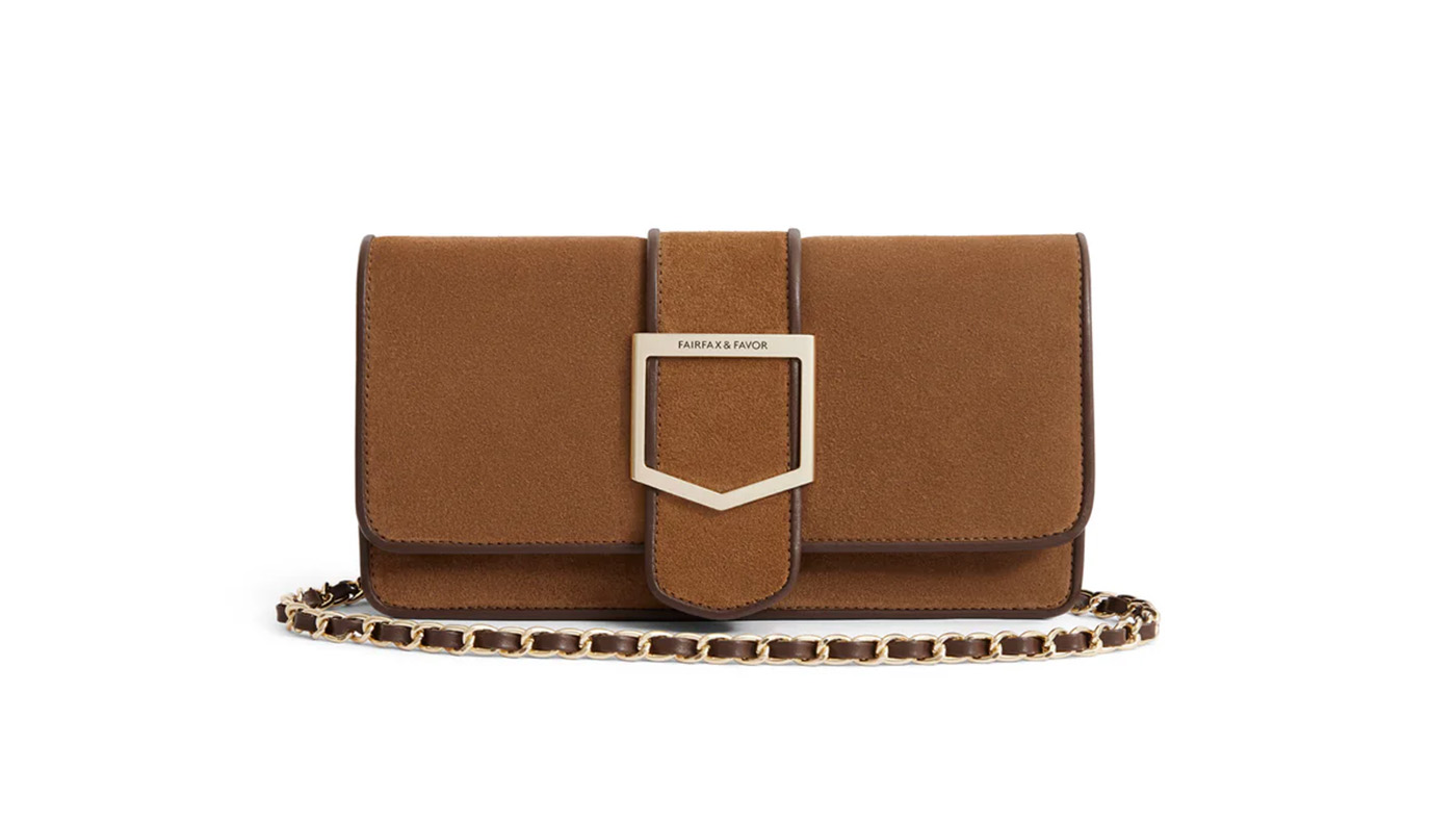 Fairfax and Favor Belmont Clutch bag