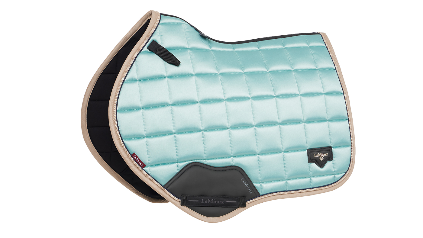 LeMieux Loire close contact saddle pad - Aqua