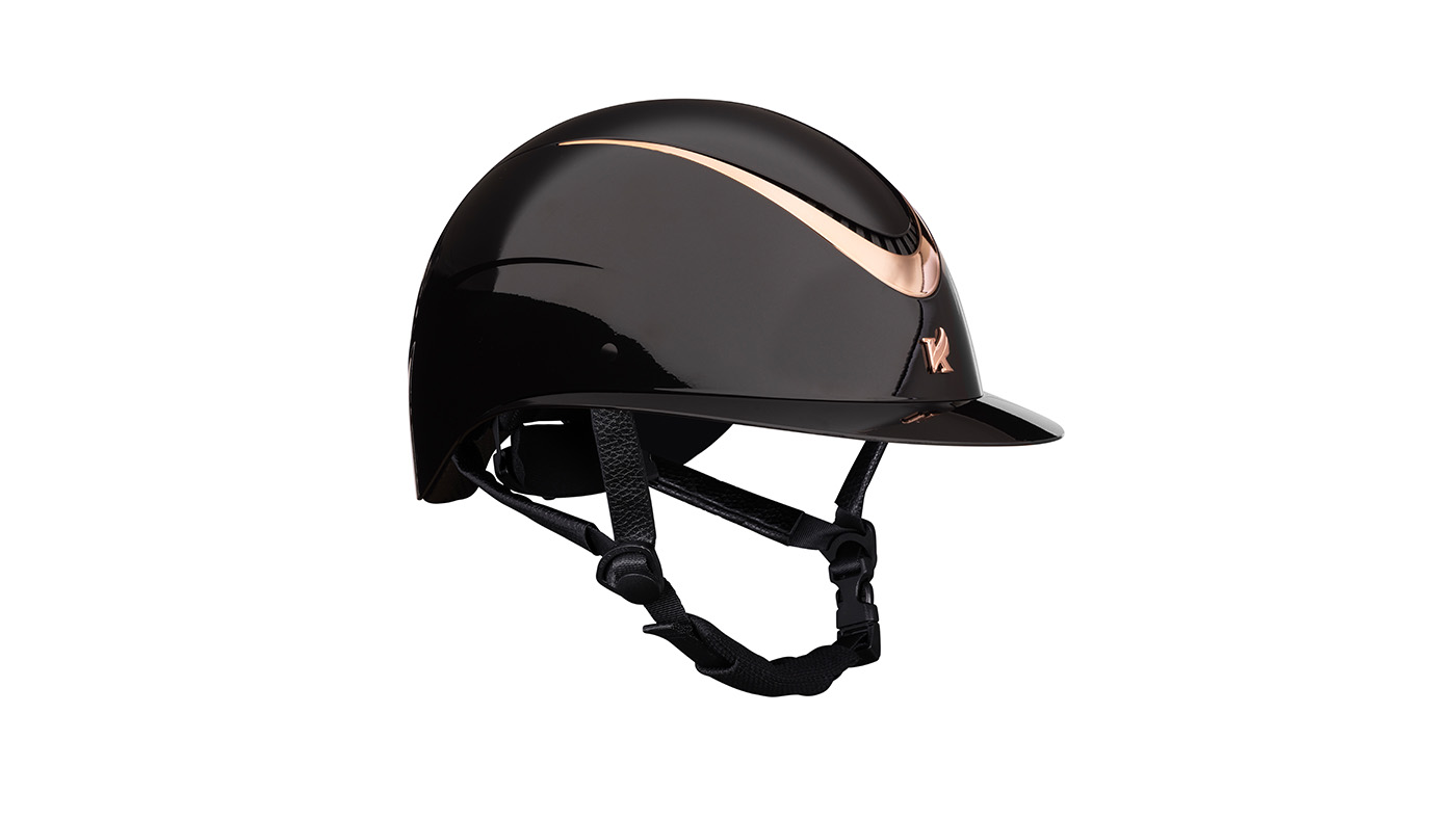 Shires Karben Alina Ellipse Wide Peak riding hat