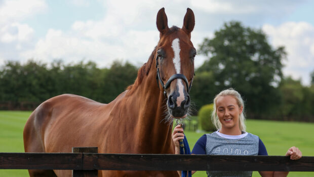 Yasmin Ingham and her top horse Banzai du Loir