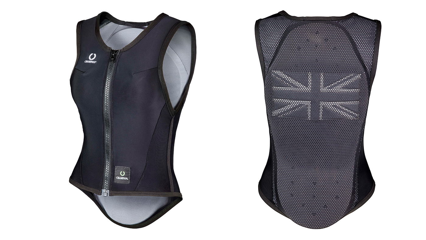 Champion Sculpt Back Protector for horse riding