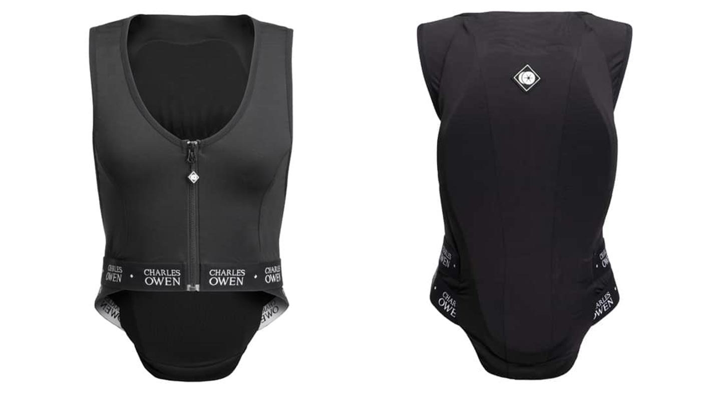 Charles Owen Shadow Back Protector for horse riding