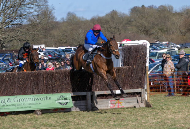 Definite Dilemma and Phil York en-route to mixed open victory at the Crawley & Horsham fixture.