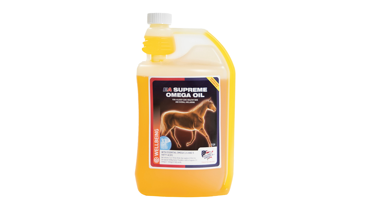 Equine America Supreme Omega Oil skin supplement