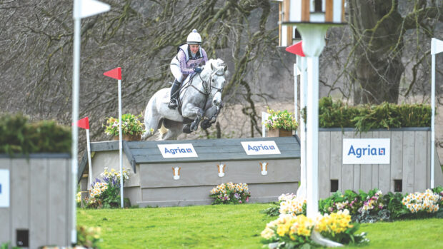 Frangible cross-country fences