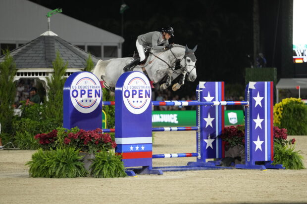 SHOWJUMPING NEWS: new dad Christian Kukuk and Checker 47 win the Rolex US Equestrian Open grand prix in Florida.